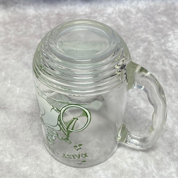 Hazel Atlas Big Top Peanut Butter Glass "Daisy Bell" Song Lyrics Mug - Picture 9 of 11